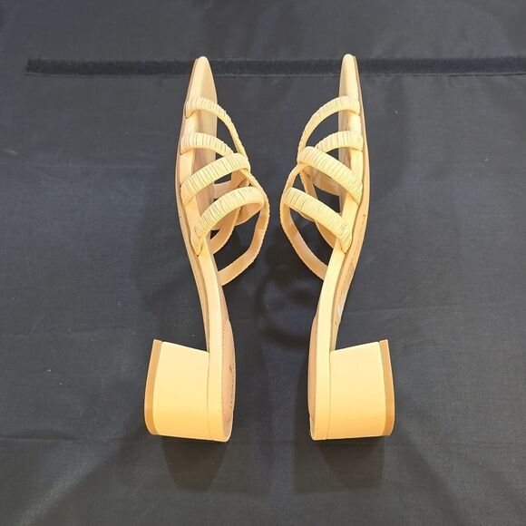 BRAND NEW BANDOLINO WOMEN'S RUN RUN 3 FAUX LEATHER CRISS-CROSS SLIDE SANDALS - Picture 15 of 16